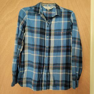 Old Navy Long Sleeve Plaid Button Down